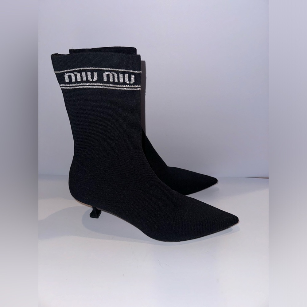 Miu Miu Black Women's Boots - Picture 3 of 8